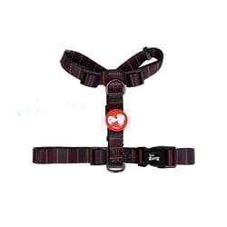 Peitoral Zooz Pets Snoopy Black Red Para Cães - Tamanho PP