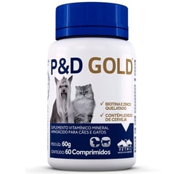 Pelo & Derme Gold - 60 Comprimidos