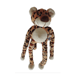 Brinquedo Pelúcia Cheetah - 1 Unidade Para Cachorros
