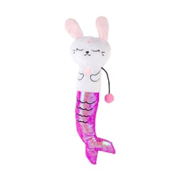 Pelúcia Gatinha Sereia Rosa Homepet - 1 Unidade