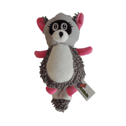 Brinquedo Pelúcia Guaxinim Big - 1 Unidade Para Cachorros