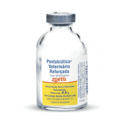 Pentabiótico Veterinário Reforçado Zoetis 8,6G - 1 Unidade