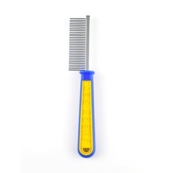 Pente Napi 31 Dentes Com Cabo De Plástico Para Cães