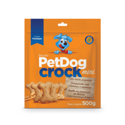 Pet Dog Crock Mini Racas Pequenas 500G - 500 Gramas
