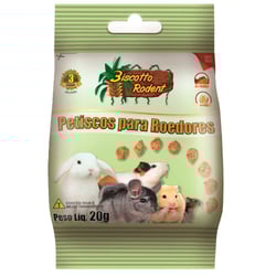 Petisco Aves Da Mata Biscotto Para Roedores - 20G