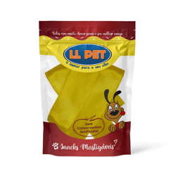 Petisco Batata Chips Para Cães Ll Pet 50G