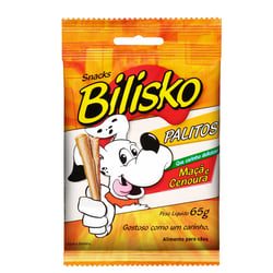 Petisco Bilisko Palito Maçã E Cenoura Para Cães - 65G