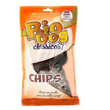 Petisco Biodog Chips Carne Para Cães - 10 Unidades