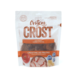 Petisco Cães Origem Natural Crost Crostine Frutas 100G
