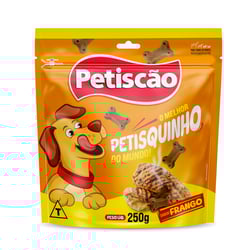 Petisco Caes Petiscao Frango 250G