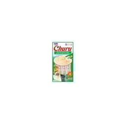 Petisco Cremoso Churu Atum E Frango Para Gatos - 4 Unidades