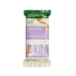 Petisco Cremoso Nutrifresh Creamy Treats Atum, Frango E Vitaminas Para Gatos - 56G
