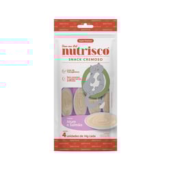 Petisco Cremoso Nutrisco Gatos Sabor Atum E Salmão - 56G