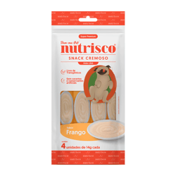 Petisco Cremoso Nutrisco Para Caes Frango 56G