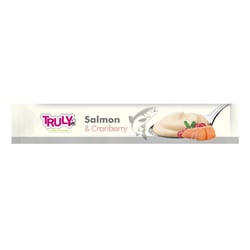 Petisco Cremoso Truly Creamy Salmão E Cranberry 14G Para Gatos Adultos