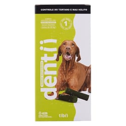Petisco Dentii Para Cães De Raças Grandes Tibii 100G