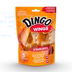 Petisco Dingo Wings 3 Sabores - 5 Unidades Para Cães