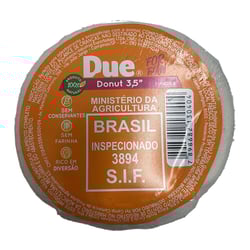 Petisco Due For Fun Donut 3,5" Para Cachorros - 1 Unidade