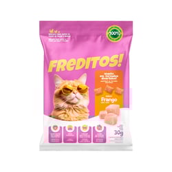 Petisco Freditos Sabor Frango Para Gatos