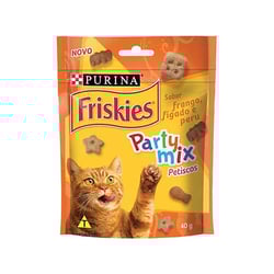 Petisco Friskies Sabor Frango Para Gatos - 40G