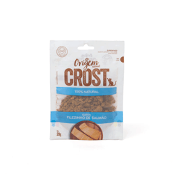 Petisco Gatos Origem Natural Crost Filezinho De Salmão 20G