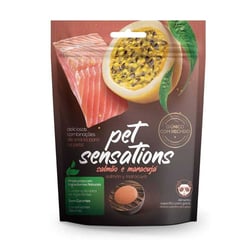 Petisco Gatos Pet Sensations Salmao Maracuja 65G