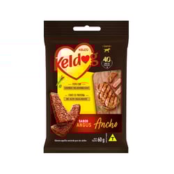 Petisco Gourmet Keldog Angus Ancho Para Cães - 60G - 1 Unidade