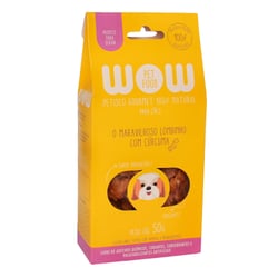 Petisco Gourmet Wow Lombinho Com Cúrcuma Para Cães 50G