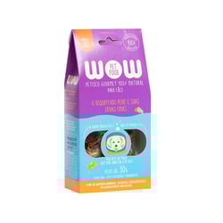 Petisco Gourmet Wow Peixe E Ervas Para Cães - 30G