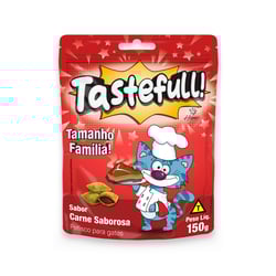 Petisco Hana Tastefull Carne Para Gatos Adultos - 150 Gramas