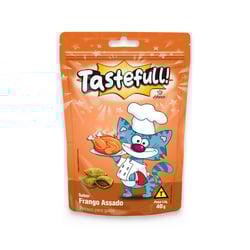 Petisco Hana Tastefull Frango Assado Para Gatos Adultos - 40 Gramas