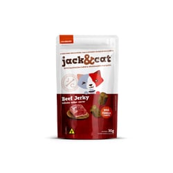 Petisco Jack&Cat Beef Jerky Para Gatos - 30G