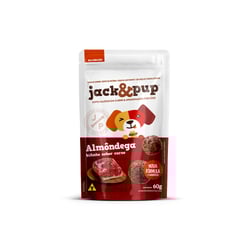 Petisco Jack&Pup Almôndega Beef Jerk Para Cães 60G - 1 Unidade
