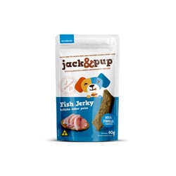 Petisco Jack&Pup Beef Jerky Peixe Para Cães - 60G - 60 Gramas