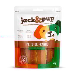 Petisco Jack&Pup Peito De Frango Para Cães - 80G