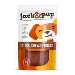 Petisco Jack&Pup Sticks Chews Frutas Para Cães - 60G