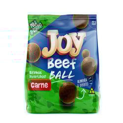 Petisco Joy Bifinho Bola Carne 60G Para Cachorros
