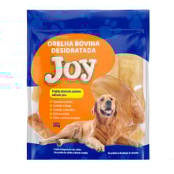 Petisco Joy Orelha Bovina Natural Desidratada 250G