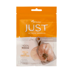 Petisco Just Steak De Frango Cozido Para Cães E Gatos - 55 Gramas