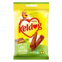 Petisco Kelco Keldog Carne E Vegetais Para Raças Pequenas - 55G