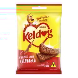Petisco Keldog Churrasco 60G - 1 Unidade