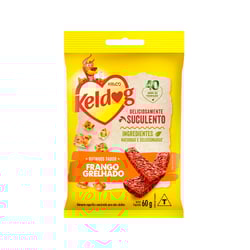 Petisco Keldog Frango Grelhado Para Cães - 60G - 60 Gramas
