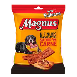 Petisco Mastigável Magnus Carne Para Cães - 60G