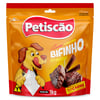Petisco Mastigável Petiscão Carne - 1Kg Para Cachorros