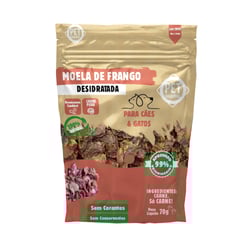 Petisco Moela Desidratada Pet Saudável 70G - 1 Unidade