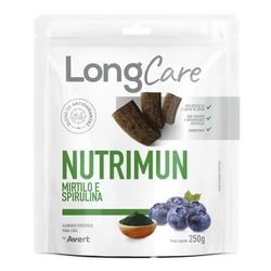 Petisco Natural Avert Longcare Nutrimun Mirtilo E Spirulina - 50G Para Cachorros