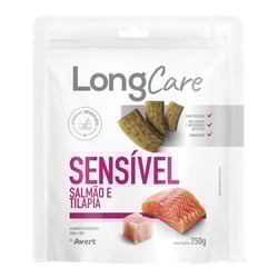 Petisco Natural Avert Longcare Salmão E Tilápia 50G Para Cães