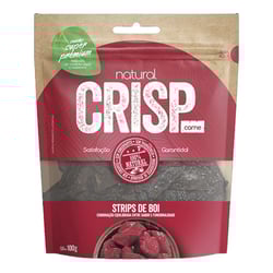 Petisco Natural Crisp Strips De Boi 100G - 100 Gramas
