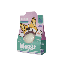 Petisco Natural Wow Pet Food Weggs Para Cães Sabor Lombinho Com Cúrcuma - 1 Unidade
