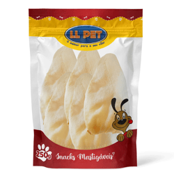 Petisco Orelha Bovina Ll Pet 250G - 1 Unidade